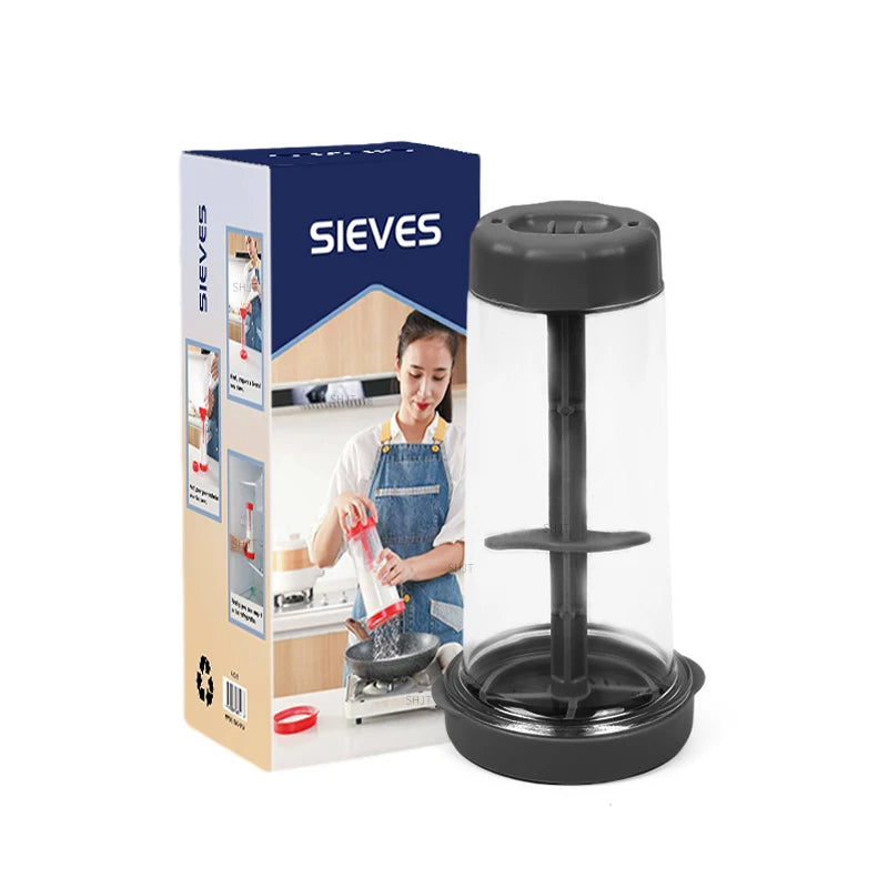 Rotating Flour Sieve Cup