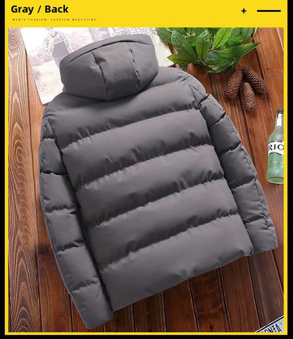 Men's Hooded Cotton Jacket