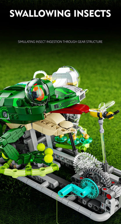 NONECE Building Block Frog Toy