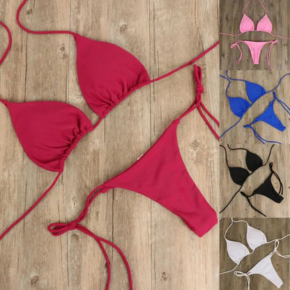 Sanwoodcn Bikini-Set Neckholder