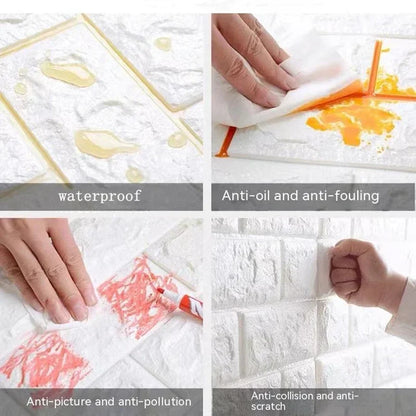 DZQ 3D Téglafal Panel Ragasztó