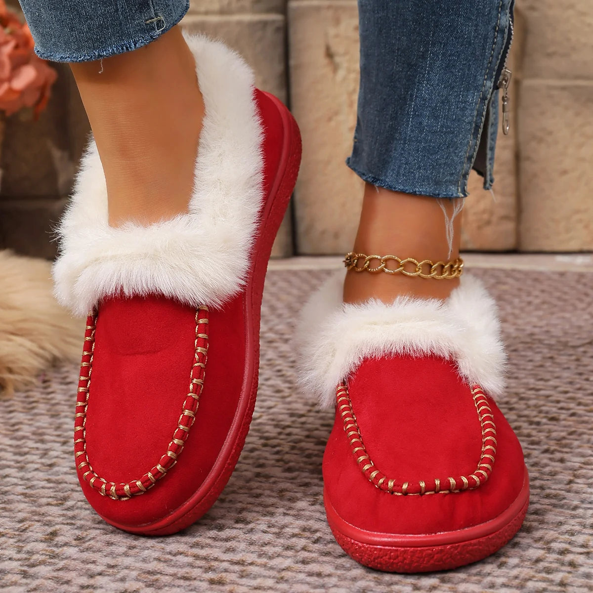 Shoes Ankle Boots Inner Plush