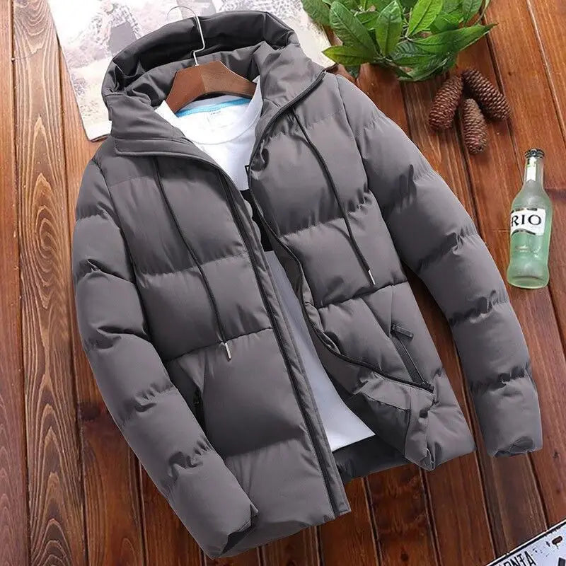 Men's Hooded Cotton Jacket