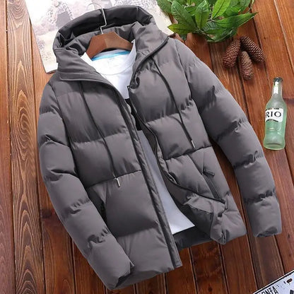 Men's Hooded Cotton Jacket