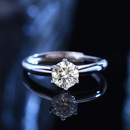 AITERNITY Moissanite Gyűrű 2ct