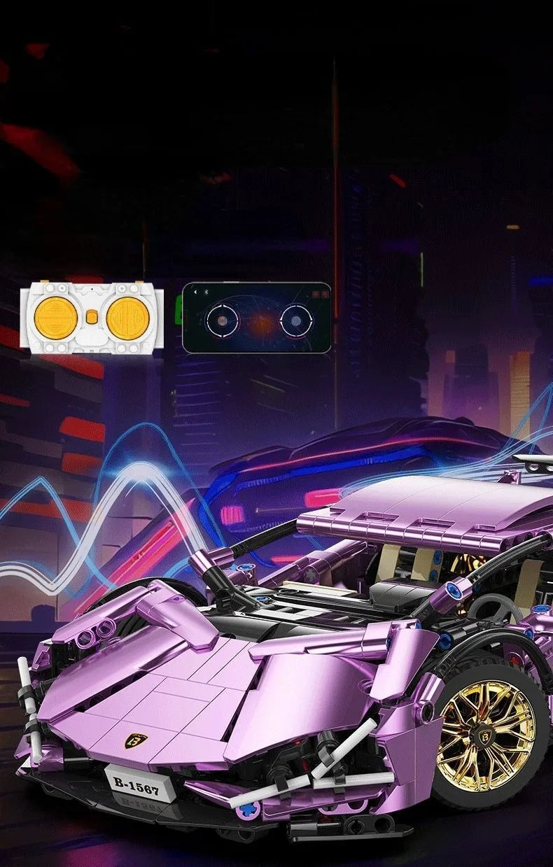 Távirányítós Roadster Építő