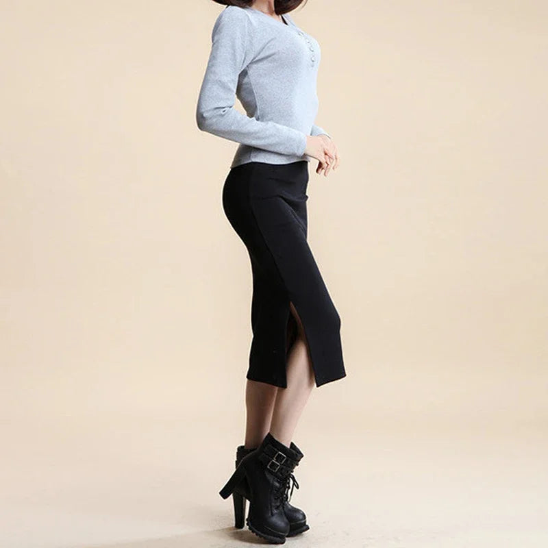 Liva Girl Női Szoknya Slim Midi