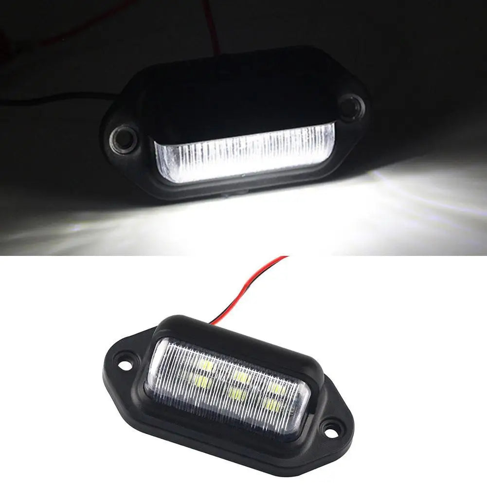 LED Rendszámvilágítás Fehér