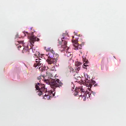 0.5-6ct Rare Colored Moissanite Loose Stone Real VVS1 Lab Grown Princess Crystal Yellow Pink Certified Heart Moissanite Diamonds - BAALAAZ