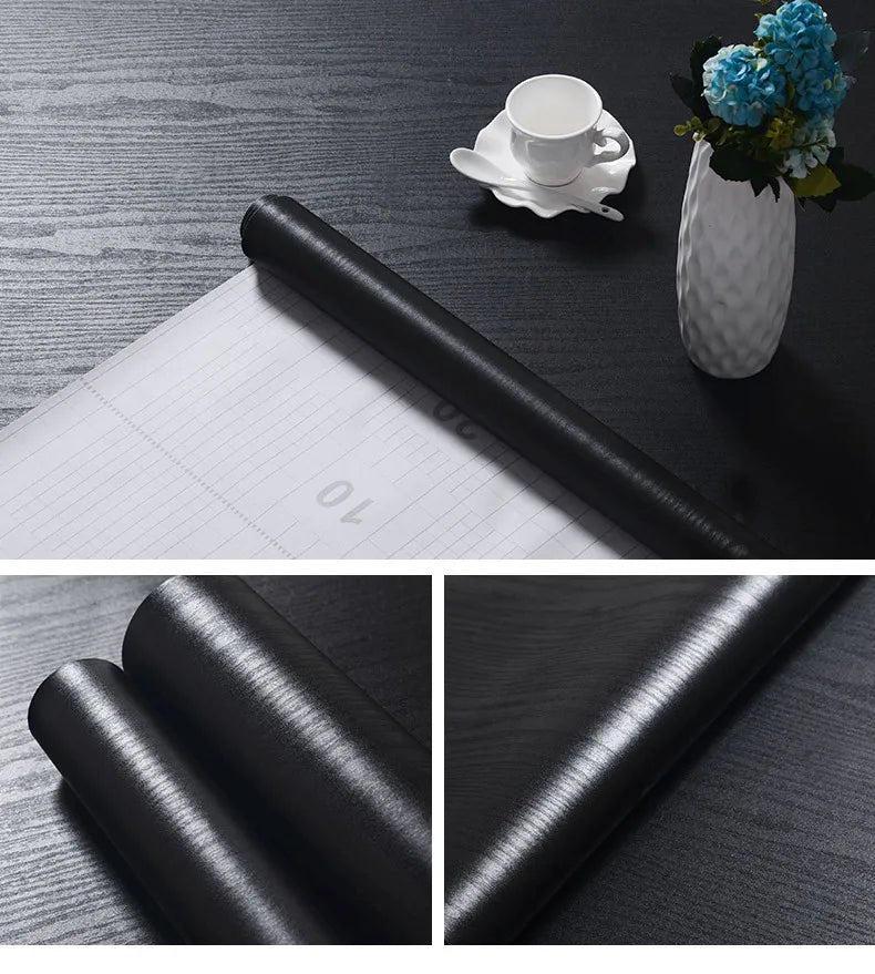 Wood Pattern Self-Adhesive Wall Film
