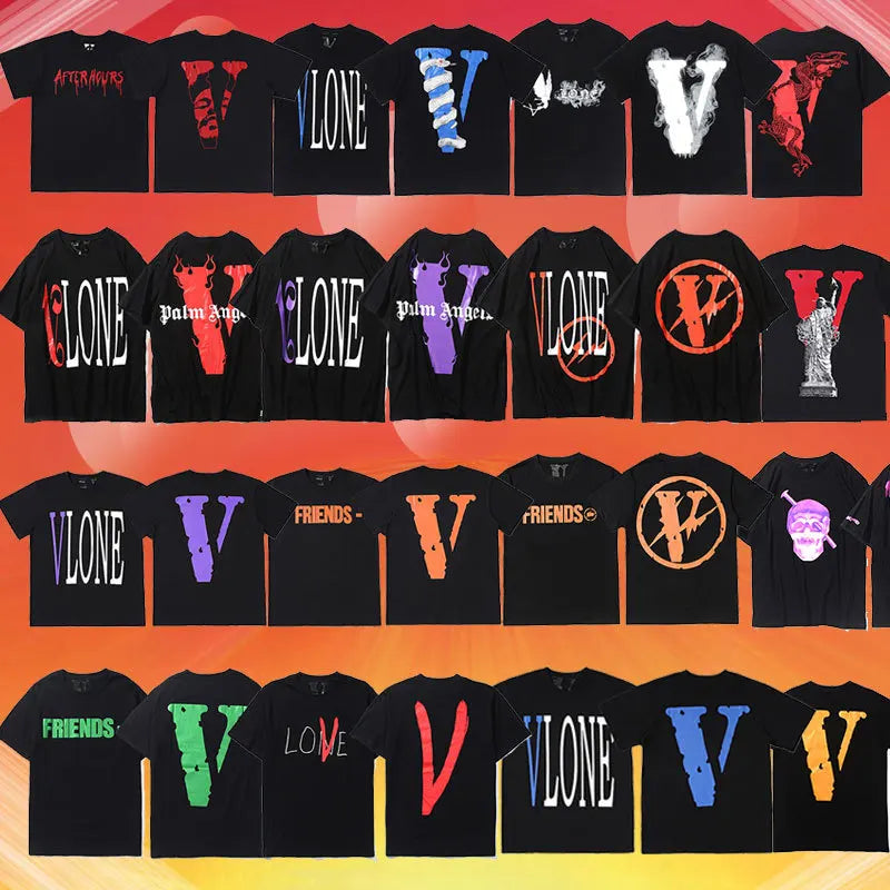 Vlone Póló Oversize Uniszex