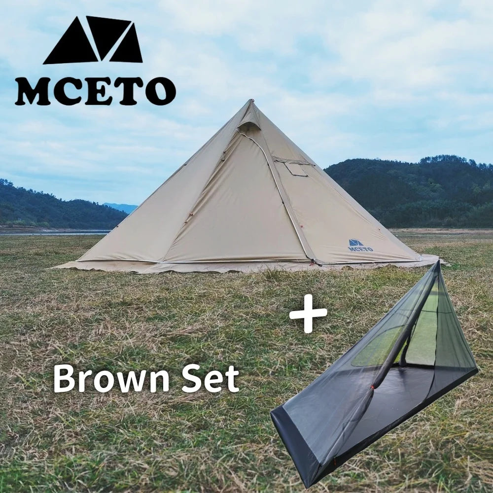 MCETO Piramis Sátor 5 és 8 Fő