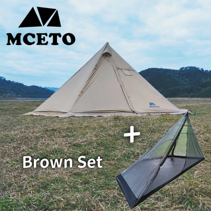 MCETO Piramis Sátor 5 és 8 Fő