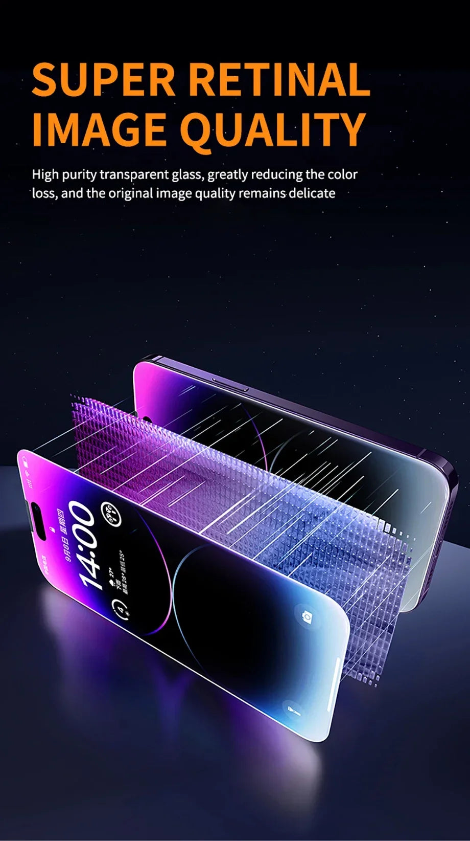 iPhone védő Üvegfólia