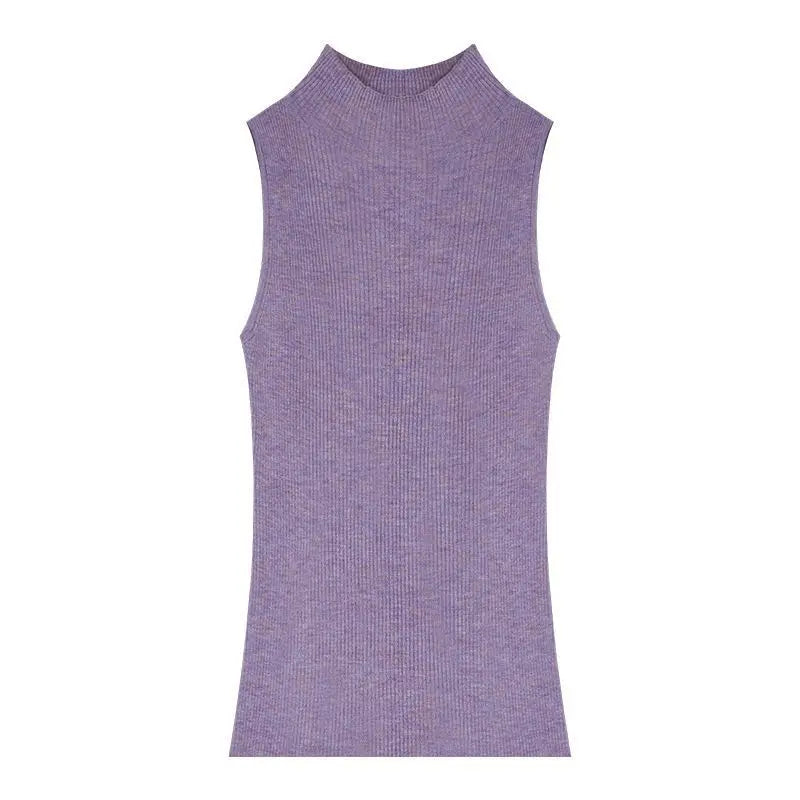 JEYONGZOOCN Turtleneck Knitted