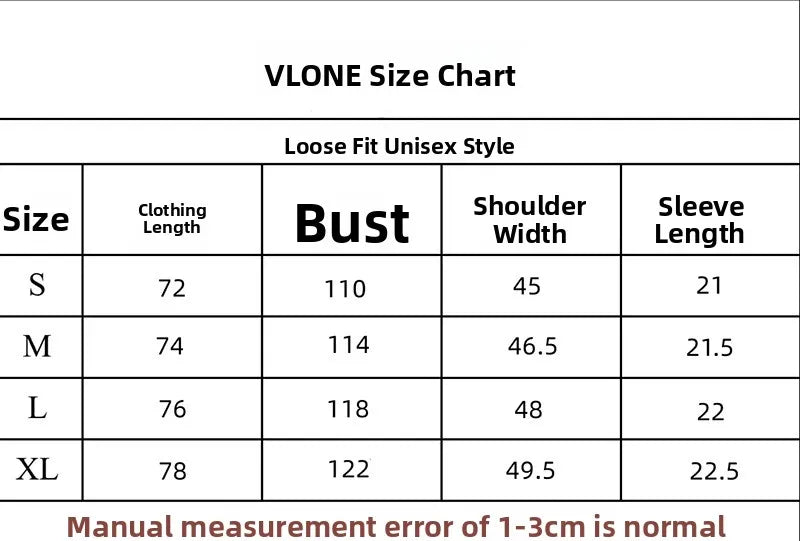 Vlone Póló Oversize Uniszex