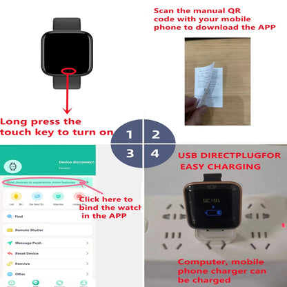 Okosóra CHAOGEN Nőknek LED