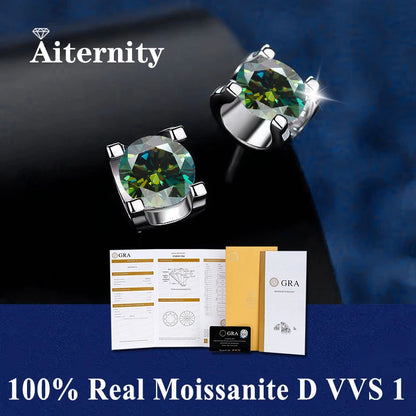 Moissanite Fülbevaló Aiternity