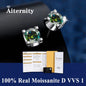 Moissanite Fülbevaló Aiternity