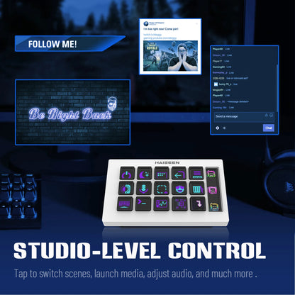 Stream Deck 15 Gombok JIMITU