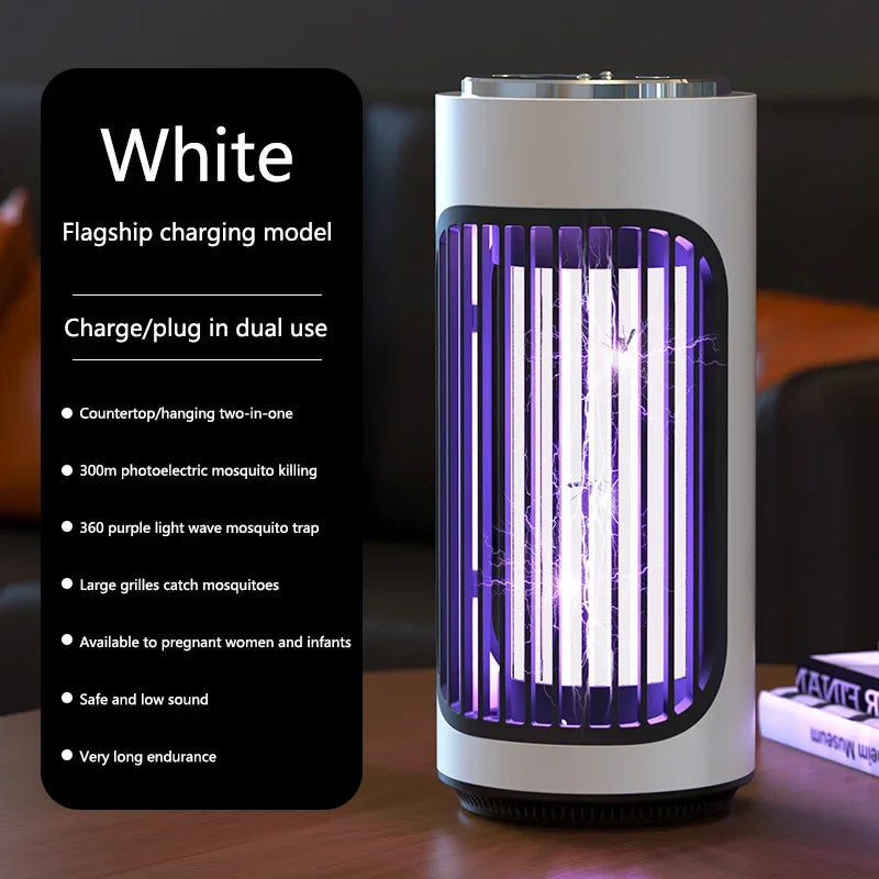Xiaomi 360° Elektromos Szúnyogirtó Lámpa - Type-C Töltés, Hordozható, Beltéri Használat