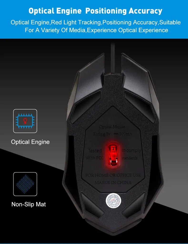 Dtvane Gamer Egér Ergonomikus