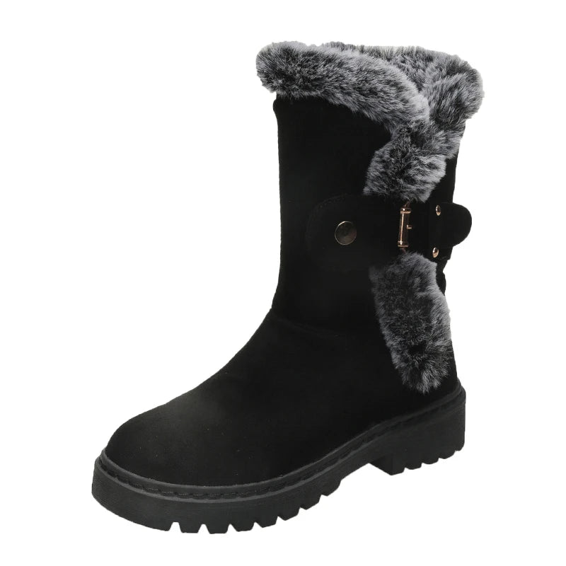Skischuhe Schneeschuh Grau
