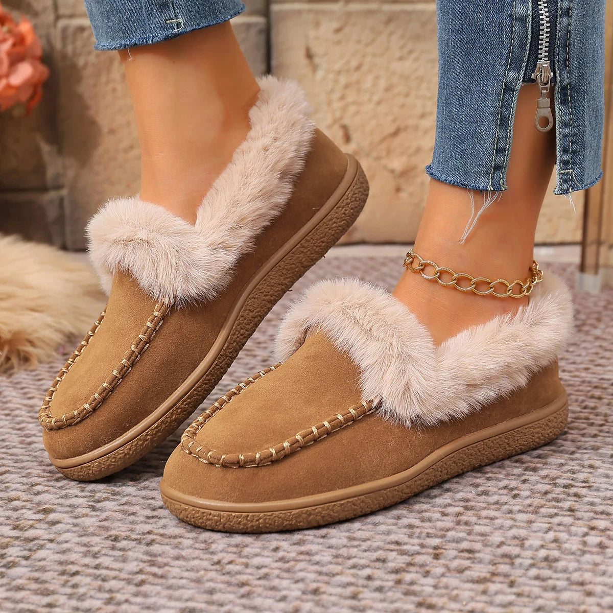Shoes Ankle Boots Inner Plush