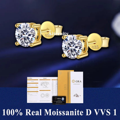 Moissanite Fülbevaló AITERNITY