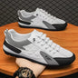 Férfi Nyári Félcipő Baotou Papucs - Divatos Lapos Talpú Bean Shoes