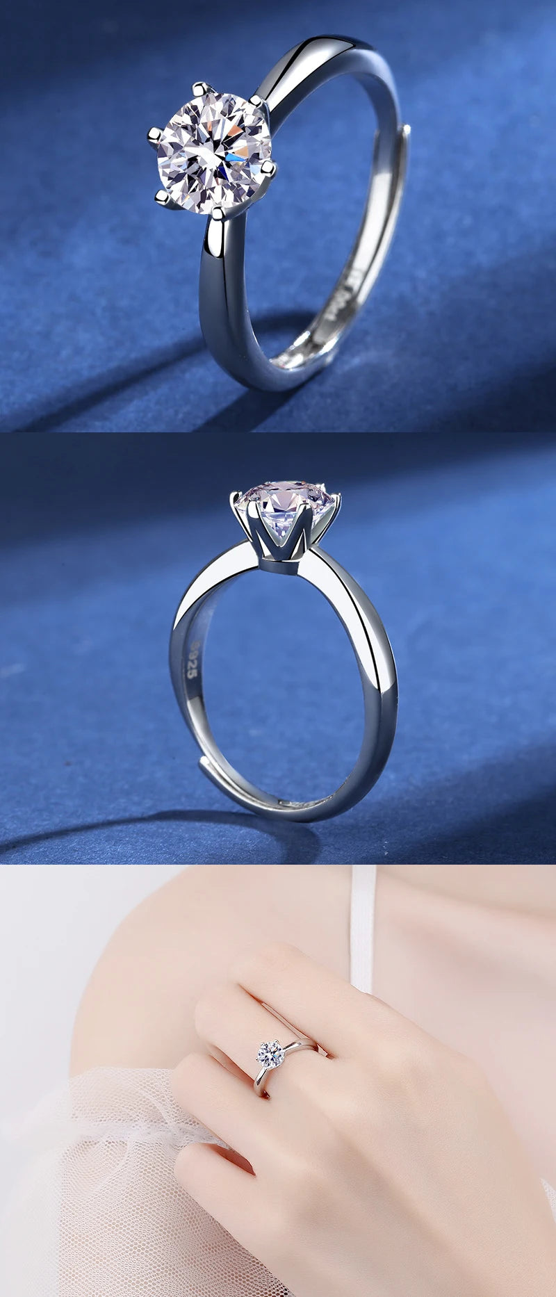 Moissanite 1Ct Unisex AITERNITY
