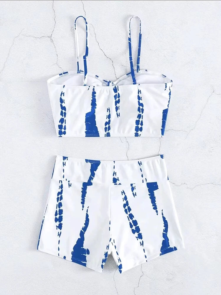 Magas Derékú Bikini Kötős