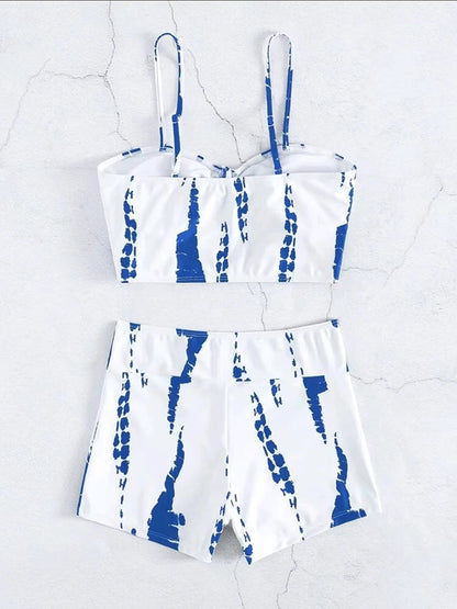Magas Derékú Bikini Kötős