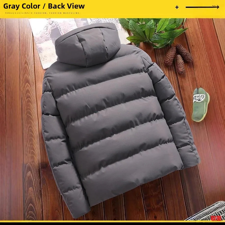 Men's Hooded Cotton Jacket