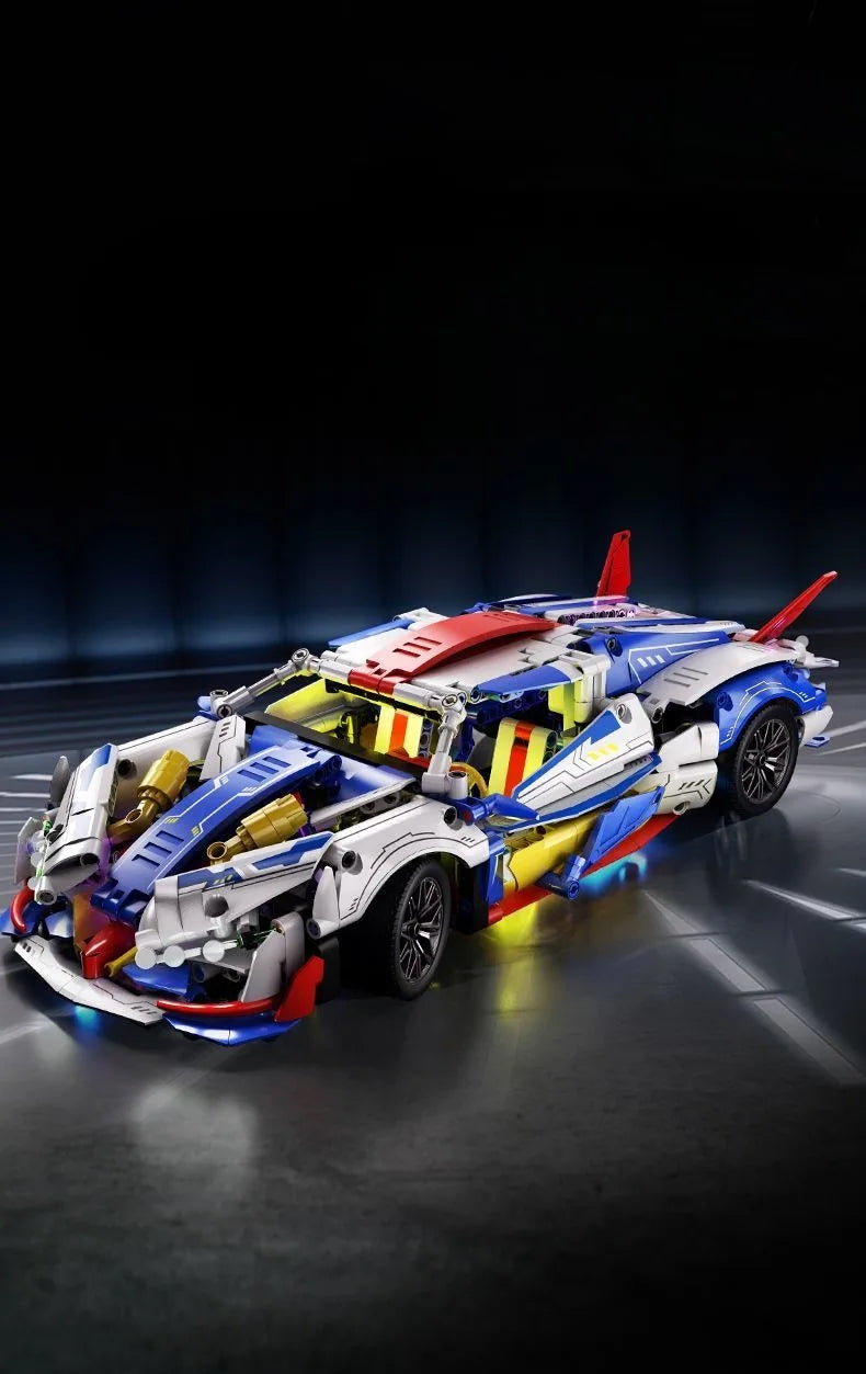 RC Sportautó Építő Készlet