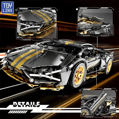 Lego Compatible Sports Car