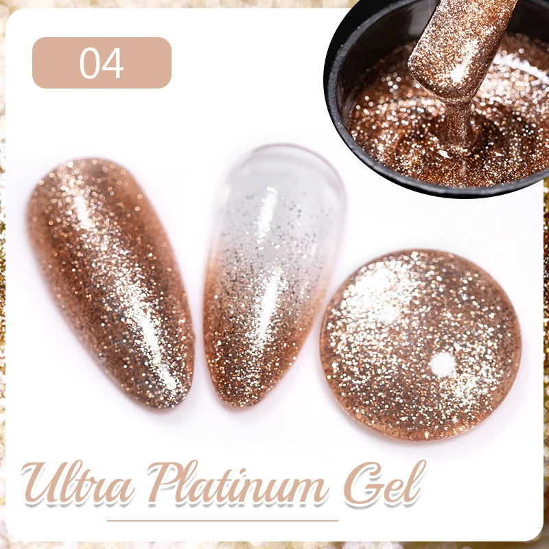 Puente Cat Eye Gel Fényes Kék