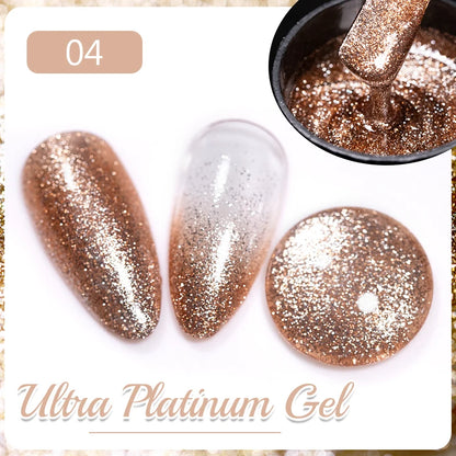 Puente Cat Eye Gel Fényes Kék