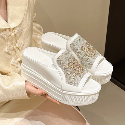 RZSMTYA Női Szandál Wedge PU
