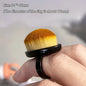 Nagelpuderpinsel, oval, fein