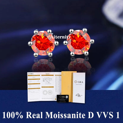 Moissanite Fülbevaló AITERNITY