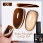 Puente Cat Eye Gel Fényes Kék