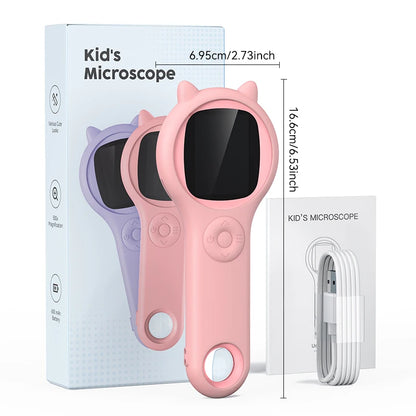 Mini Mikroszkóp 500x Videó