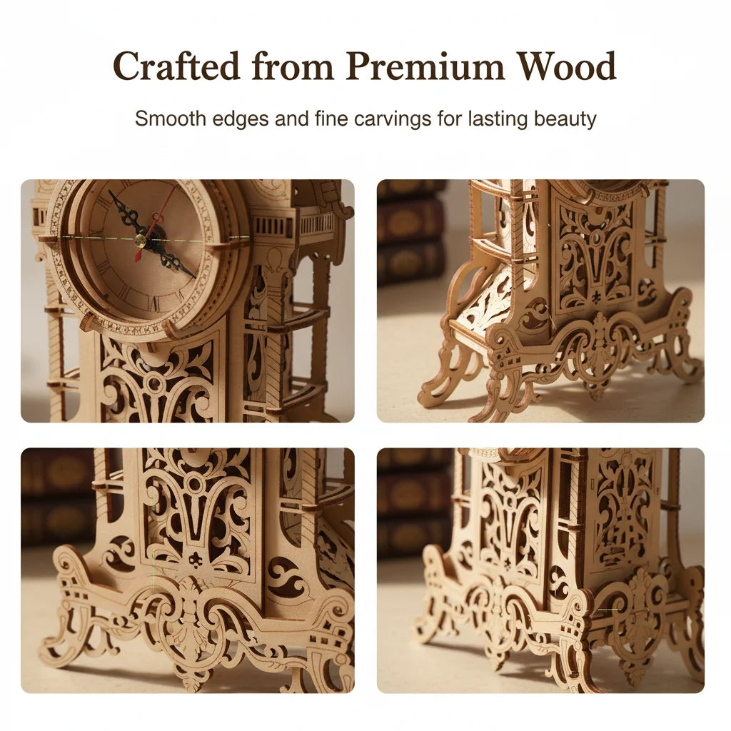 Wooden 3D Puzzle Lego-compatible