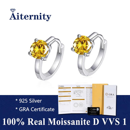 Moissanite Fülbevaló Aiternity