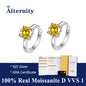 Moissanite Fülbevaló Aiternity