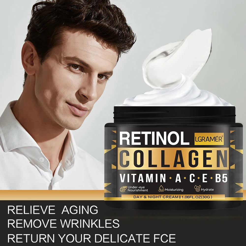 LGRAMER Retinol Gesichtspflege für Männer