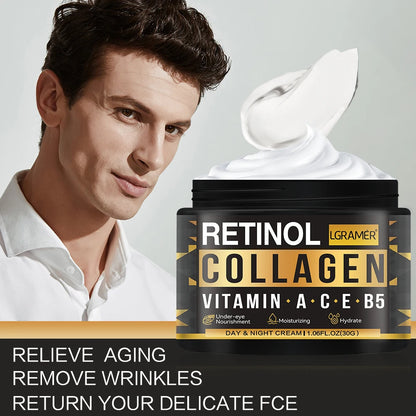 LGRAMER Retinol Gesichtspflege für Männer