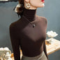 JEYONGZOOCN Turtleneck Warm Women