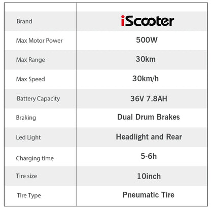 iScooter F2 für alle 30 km/h